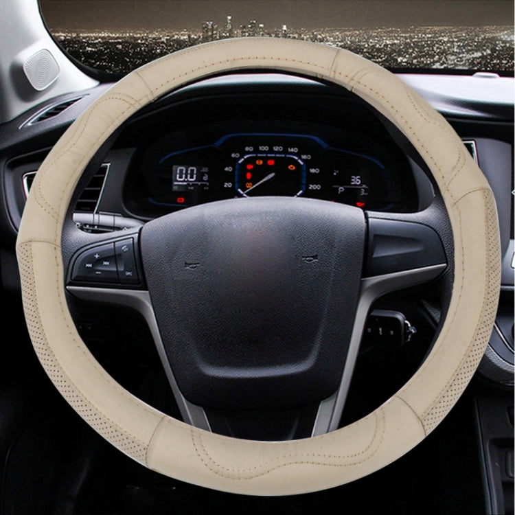 Leather Steering Wheel Cover To Cover Car Skid Car
