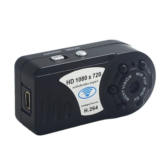 Q8S Multi-devices HD 1080*720 Remote Wireless WiFi P2P Mini DV Phones Monitoring, Support Night Vision & Micro SD Card