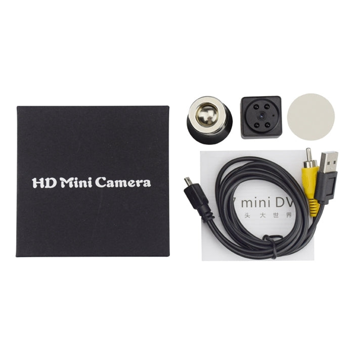 A7 Full HD1080P Portable Mini DV Monitoring Camera, Support Motion Detection & Infrared Night Vision & TF Card (Max 32GB)