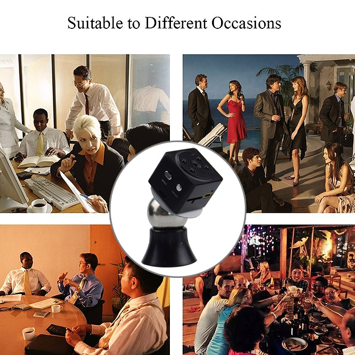 A7 Full HD1080P Portable Mini DV Monitoring Camera, Support Motion Detection & Infrared Night Vision & TF Card (Max 32GB)