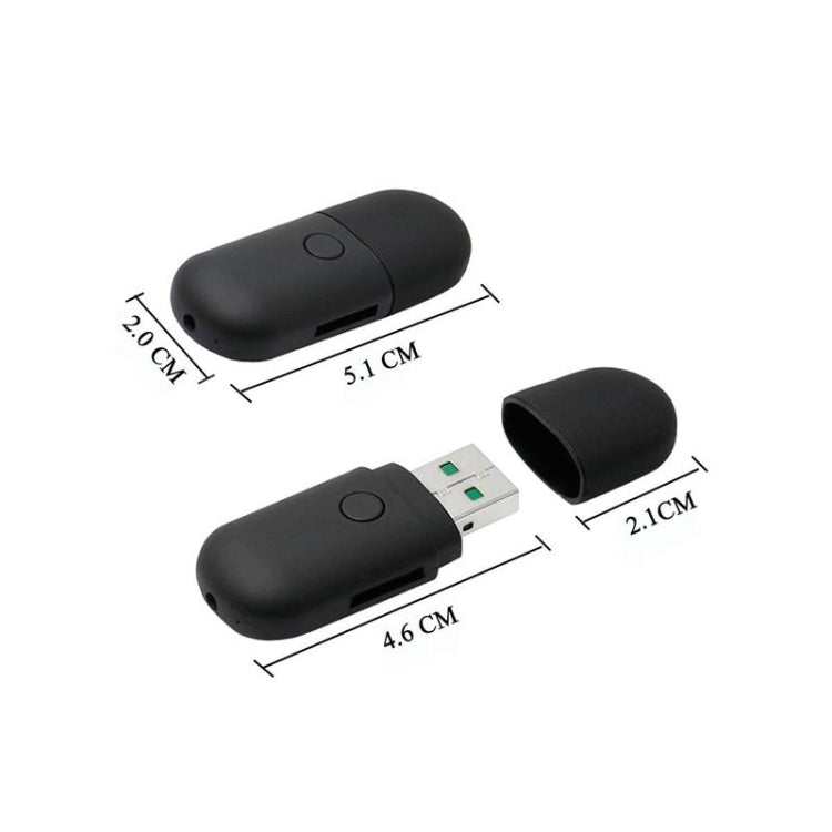 T21 HD 1280X960P Portable Mini USB DV Camera, Support Motion Detection & & TF Card & USB Microphone