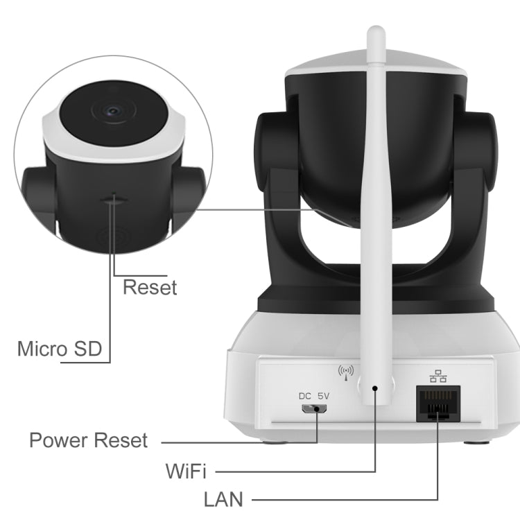 VSTARCAM C24S 1080P HD 2.0 Megapixel Wireless IP Camera, Support TF Card(128GB Max) / Night Vision / Motion Detection, US Plug