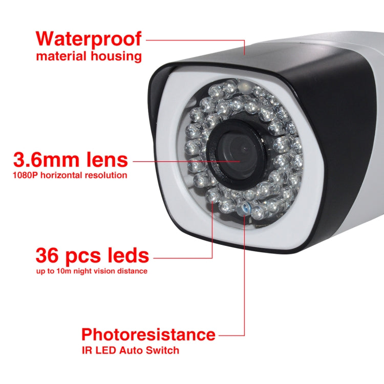 WQ-003 HD Network Video Camera WiFi IP Camera, Support SD Card (128GB Max)(White)
