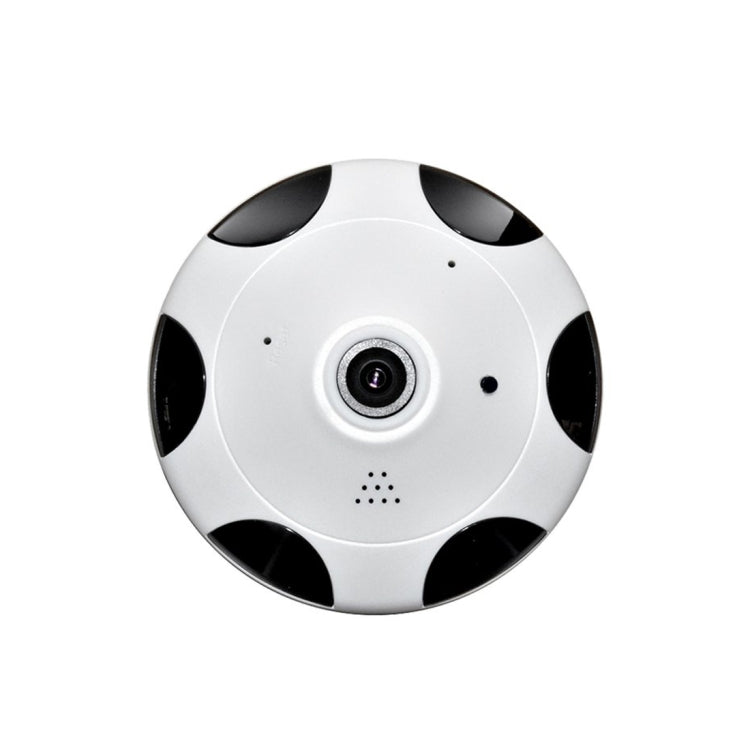 WQ-004 360 Degrees Viewing VR Camera WiFi IP Camera, Support TF Card (128GB Max), UK Plug(White)
