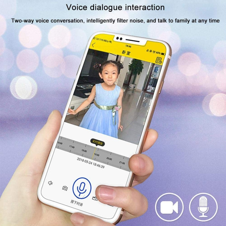 Difang DF-5226 1080P Wireless Camera HD Night Vision Smart Wifi Mobile Phone Remote Housekeeping Shop Monitor