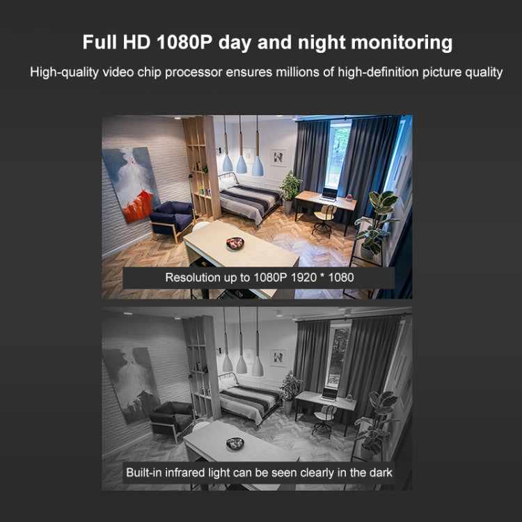 Difang DF-DCSXT HD 1080P Rechargeable Wireless Wifi Phone Remote Small Camera Monitor