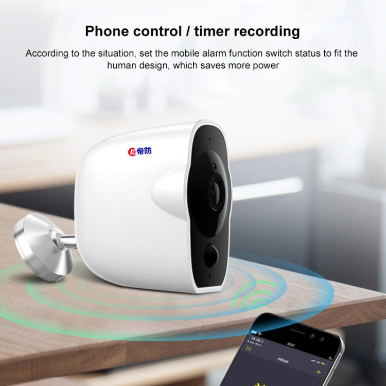 Difang DF-DCSXT HD 1080P Rechargeable Wireless Wifi Phone Remote Small Camera Monitor