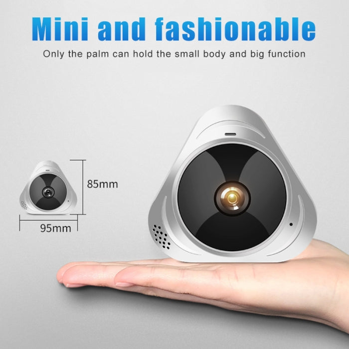 Difang DF-IPC008 1.3MP 360 Degree Rotating Smart Home HD WIFI Network Monitoring Panoramic Camera