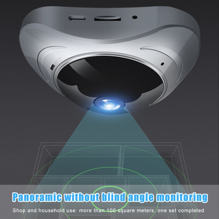 Difang DF-IPC008 3MP 360 Degree Rotating Smart Home HD WIFI Network Monitoring Panoramic Camera