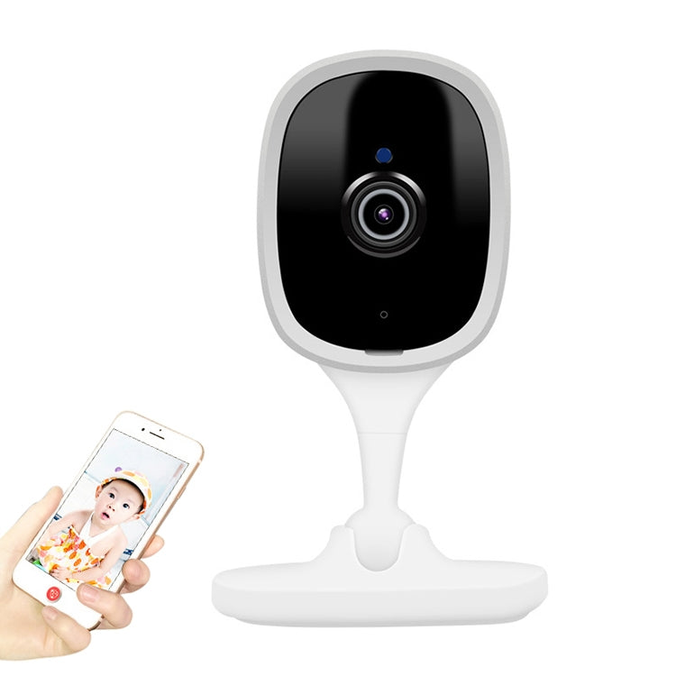 K8 2MP Baby Phone Remote Home Voice Intercom Wireless Smart Monitor(White)