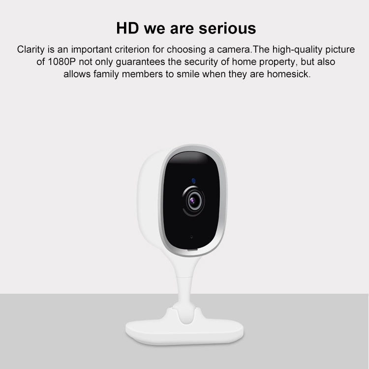 K8 2MP Baby Phone Remote Home Voice Intercom Wireless Smart Monitor(White)