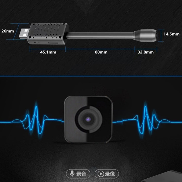 V380 USB Wireless WiFi HD IP Camera with 32GB Memory Card, Support Mobile Phone Remote Monitoring & Motion Detection / Alarm