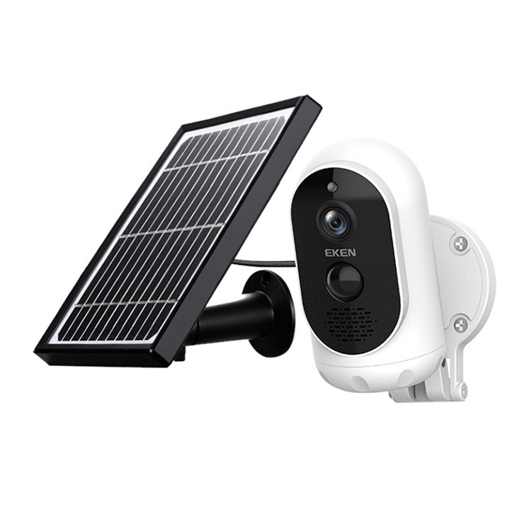EKEN Astro Lite Solar Powered IP65 Waterproof 1080P Wireless Security Camera, Support Cloud Storage & Motion Detection & Infrared Night Vision