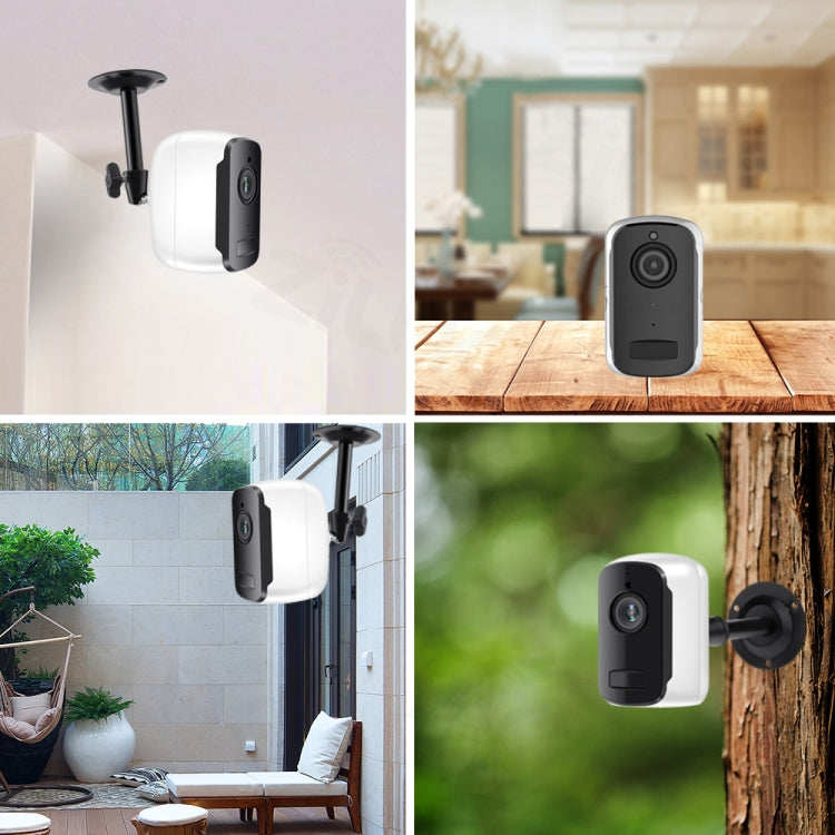 ZS-T9 2.0MP Low-power Smart Surveillance WiFi Remote Camera, Support Motion Detection, Infrared Night Vision, TF Card, Two-way Audio (White)