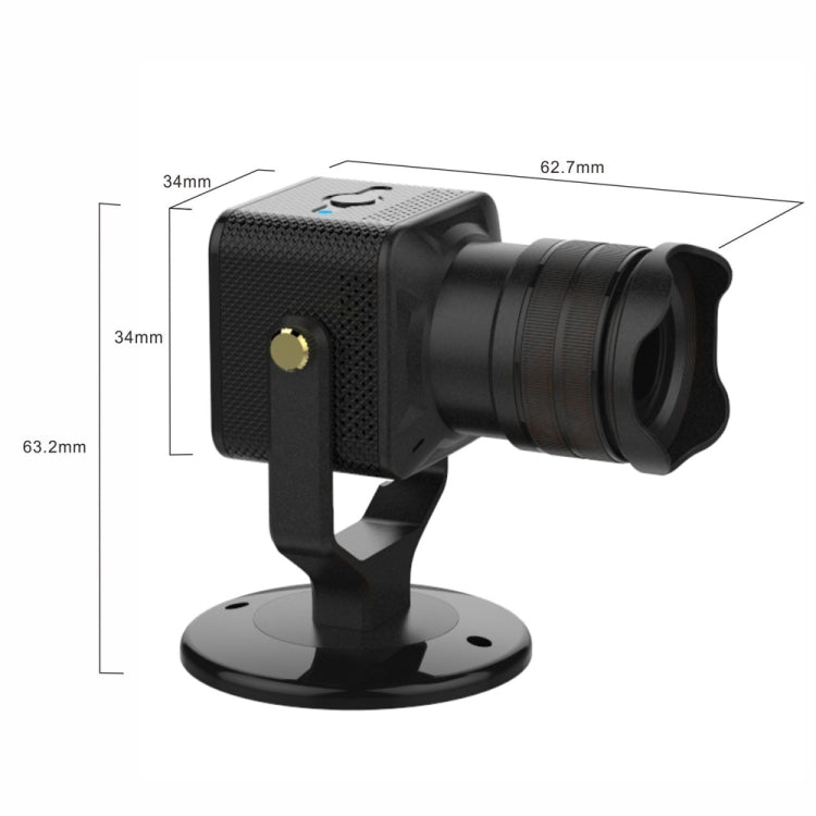 Y9 Smart Remote Network Camera WIFI Adjustable Focus Wireless Surveillance Camera, Support Two-way Voice & 64G TF Card