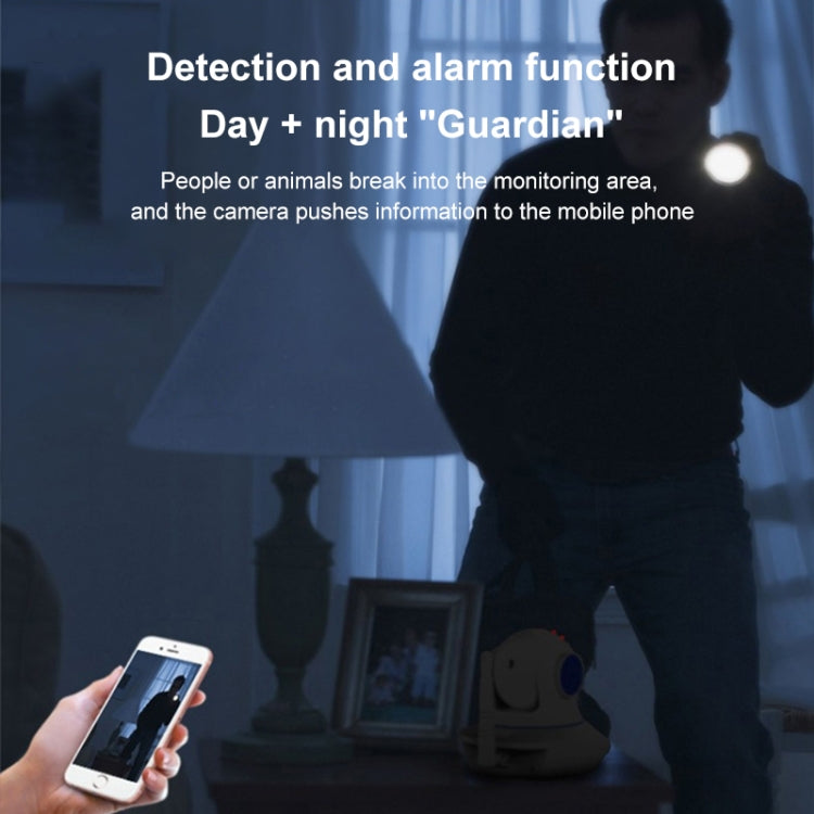 RW-C360HD 720P HD 1.0MP 360-Degrees Rotatable Wireless WiFi Smart Security Camera + 16G TF Card, Support Motion Detection & Two-way Voice