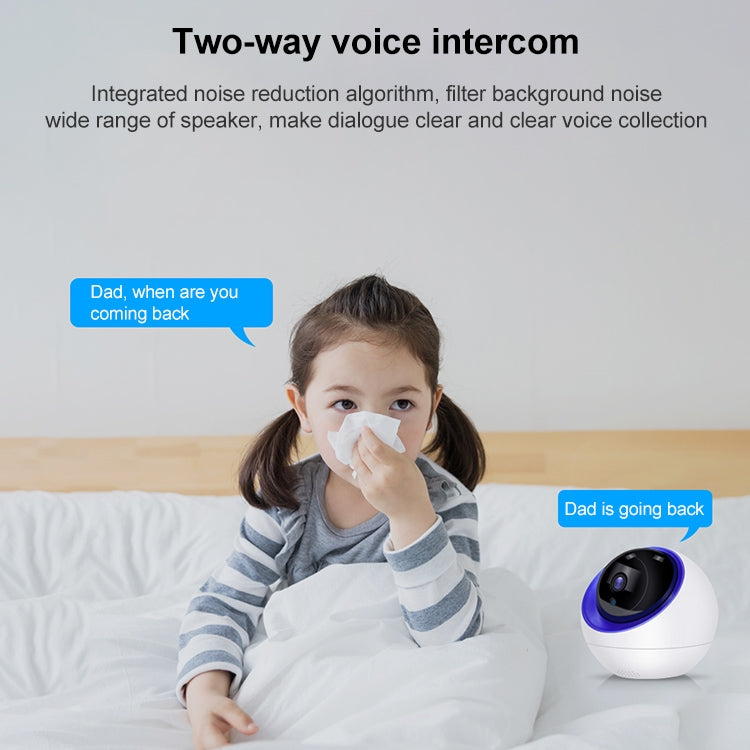 YT35 1080P HD Wireless Indoor Space Ball Camera, Support Motion Detection & Infrared Night Vision & Micro SD Card