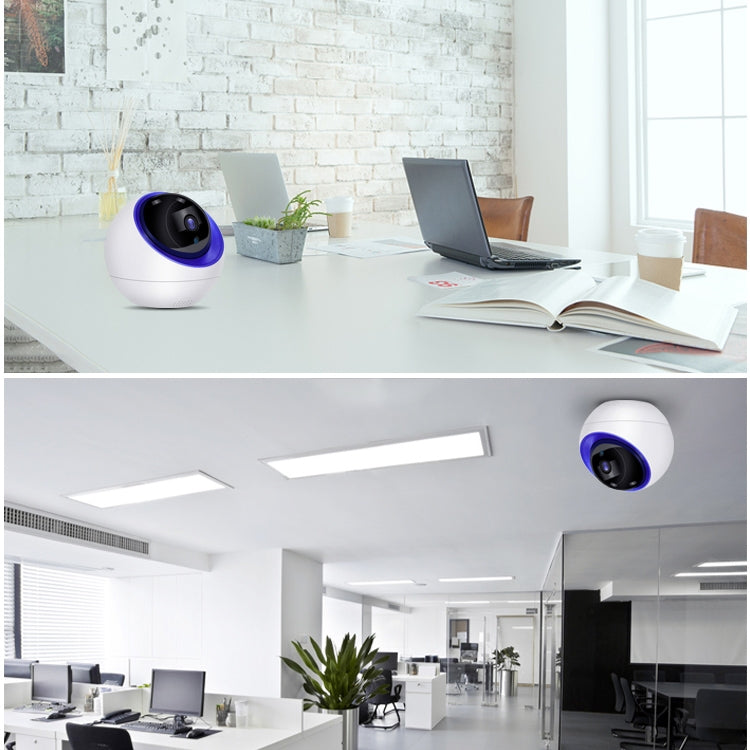YT35 1080P HD Wireless Indoor Space Ball Camera, Support Motion Detection & Infrared Night Vision & Micro SD Card