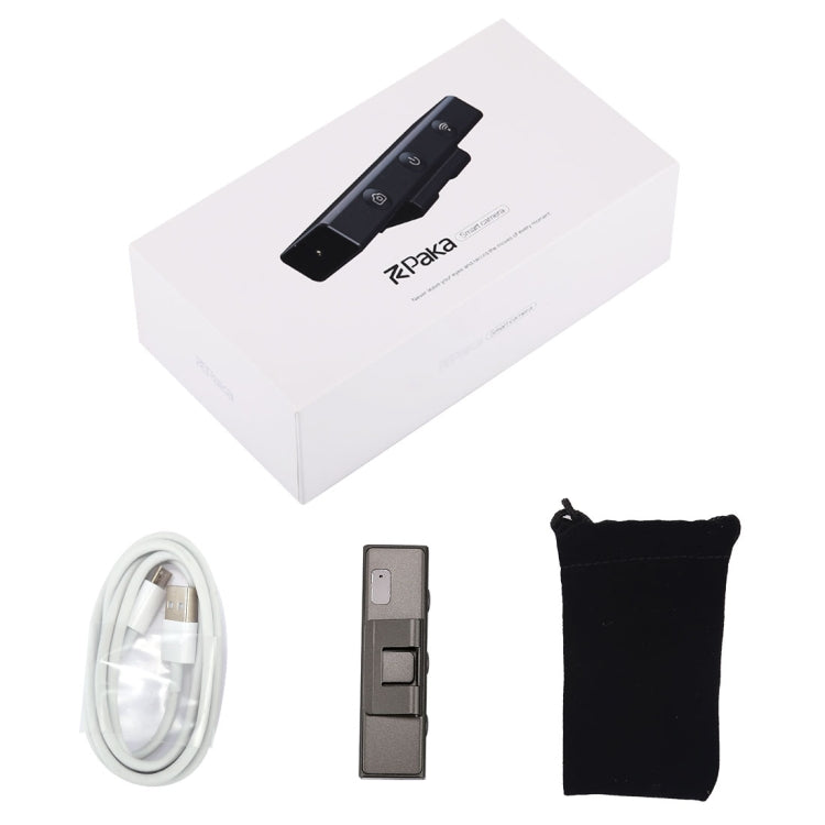 Paka 1080P 16G Memory WiFi Eye Blink Control Wink Smart Camera with Clip