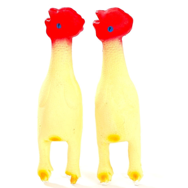 2 Pack Pet Toys Screaming Chicken (Specification: 6 * 23CM)