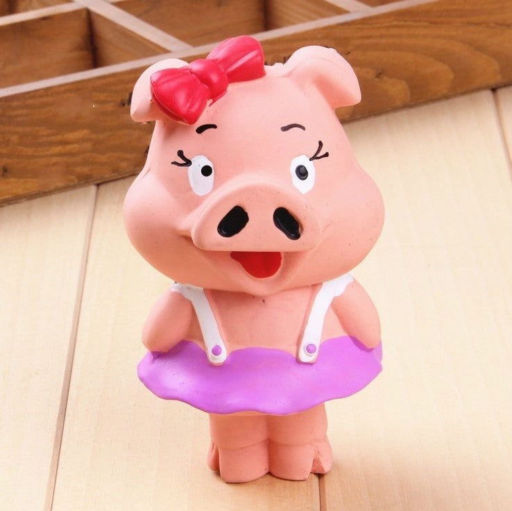 Molars Chew Toy Pig Sound