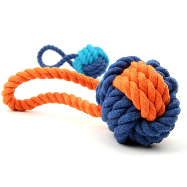 2 Pack Pet Cotton Rope Chew Toy Pet Random color delivery (Specification: 21CM)