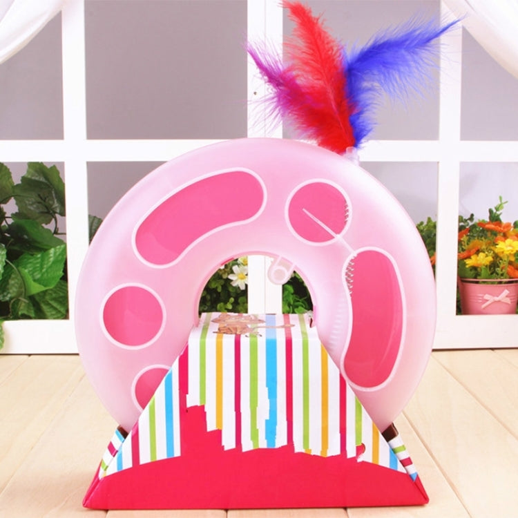 Triangle Funny Cat Toy Random Color Delivery