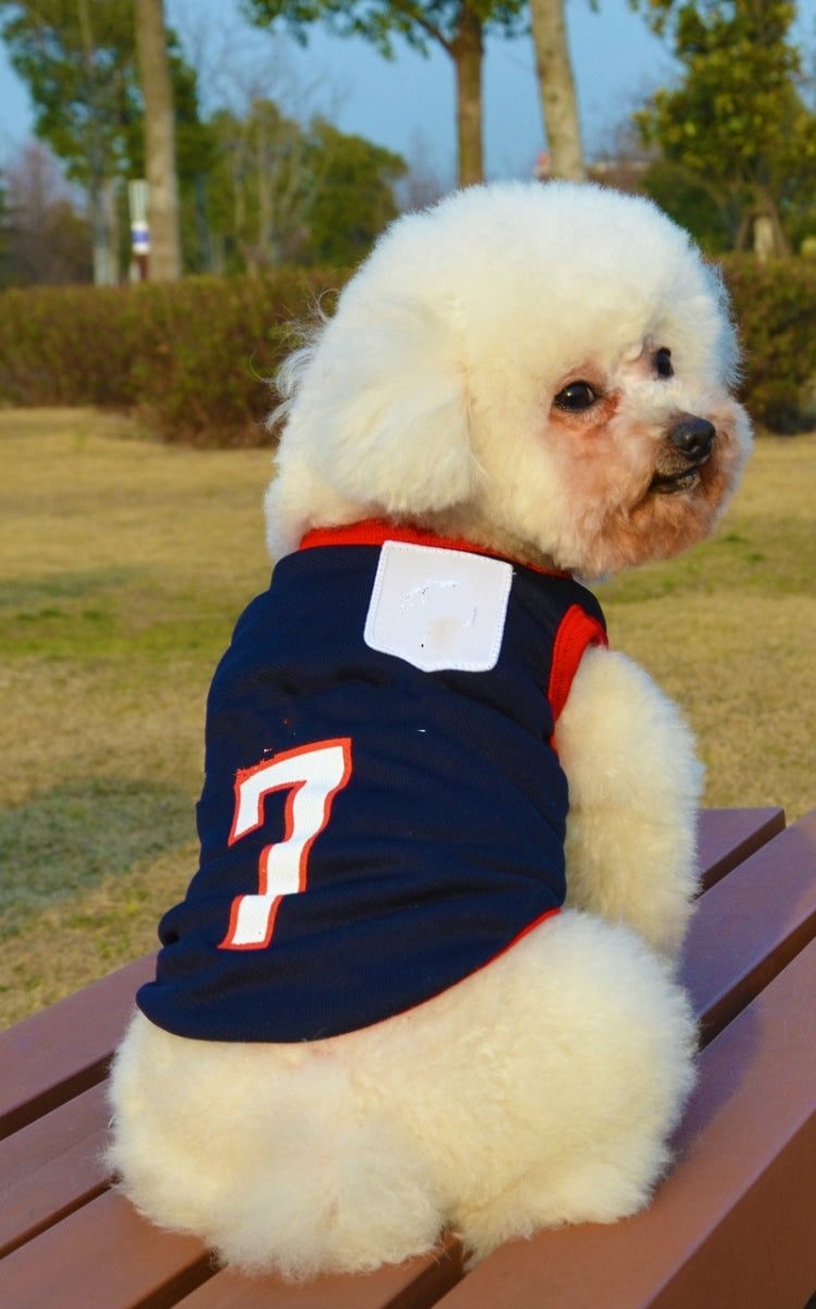 Breathable Cotton Vest Pet Dog Random Color Delivery (Size: L)