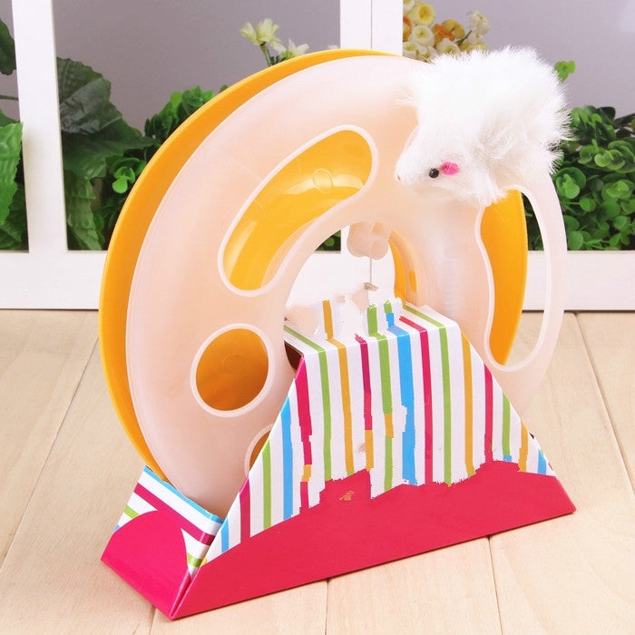 Round Funny Cat Toy Random color delivery (Specification: 25 * 25 * 8CM)
