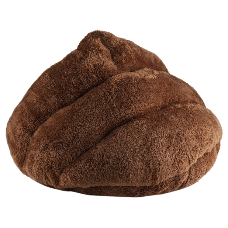 Pets Nest Triangle Beiji Rong Cat Dog House, Size: 50*40*30cm(Brown)