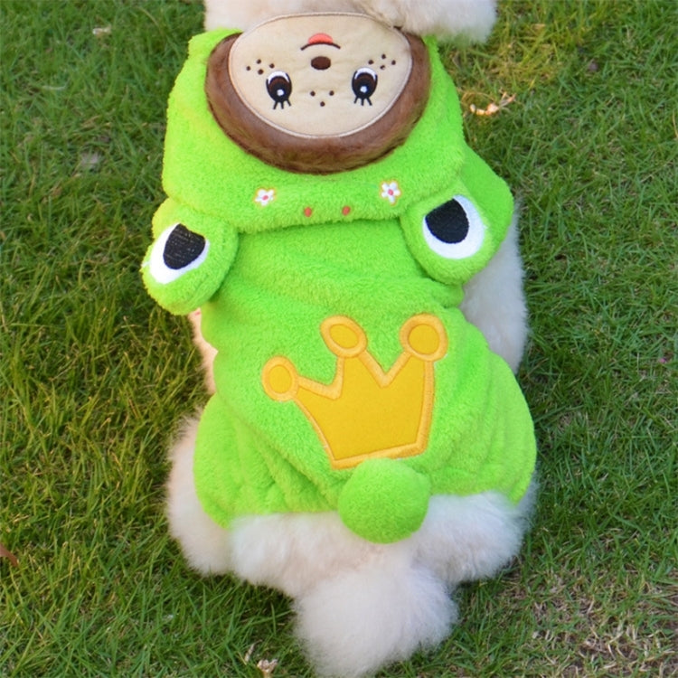 Frog Turned Legs Fitted Clothes (Green)