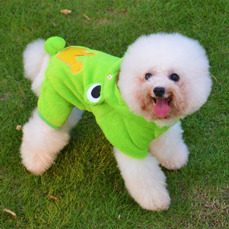 Frog Turned Legs Fitted Clothes (Green)