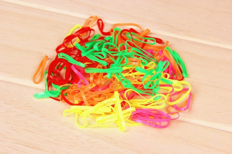 Pet Supplies Braids Rubber Band (Colour: Fluorescent color)