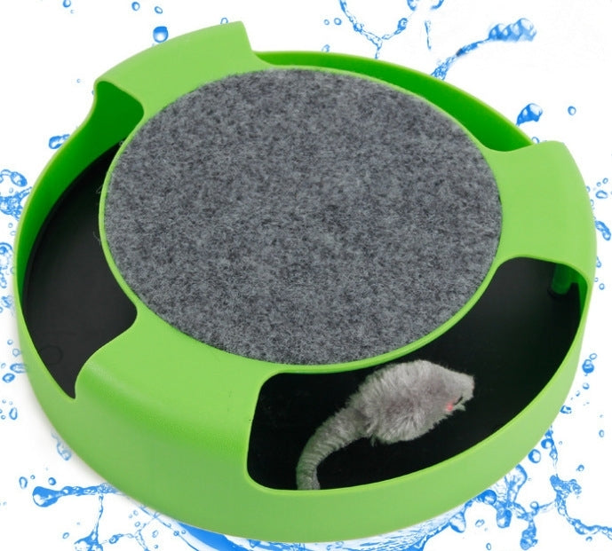 Shadowless Mouse Funny Cat Toy (Green)