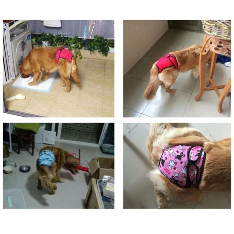 Pet Sanitary Pants Underwear, Size: M (Waistline: 45 - 55cm), Random Pattern Delivery