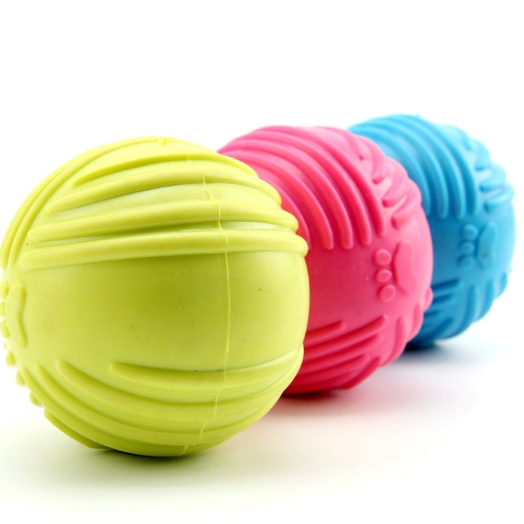3 Pack Pet Toys Ball Texture Random color delivery