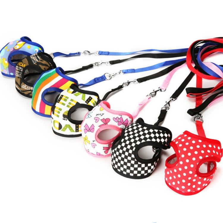 7 Pack Dog harness leash Random color delivery