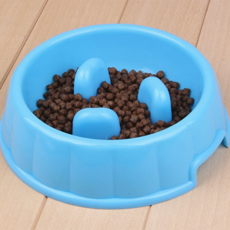 Anti- Choke Dog Bowl, Random Color Delivery