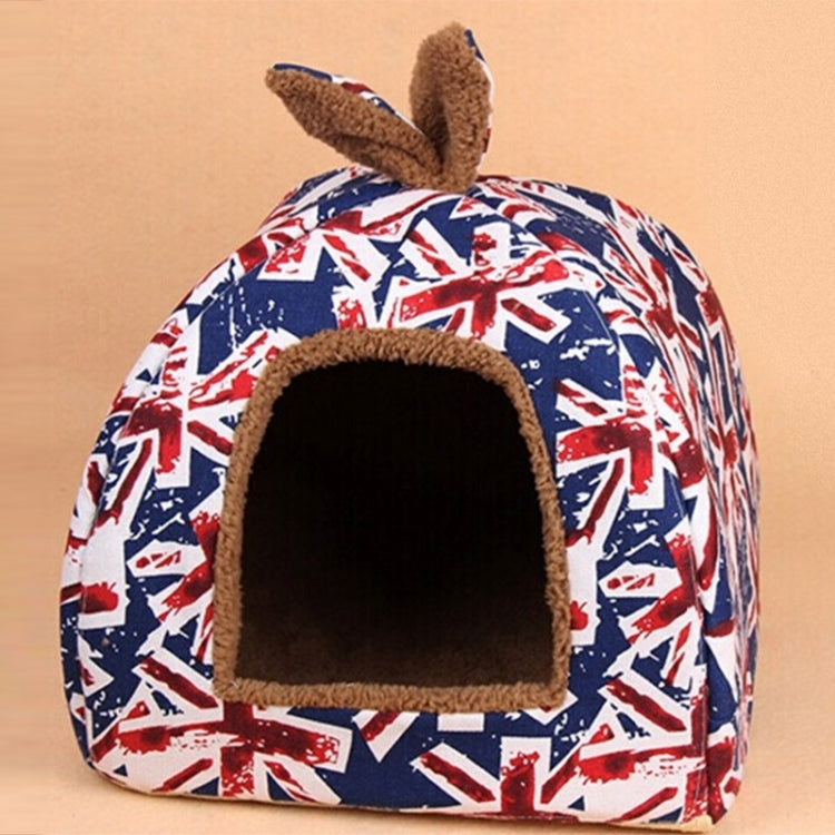 Yurt Kennel (Specification: Size M,Union Jack pattern)