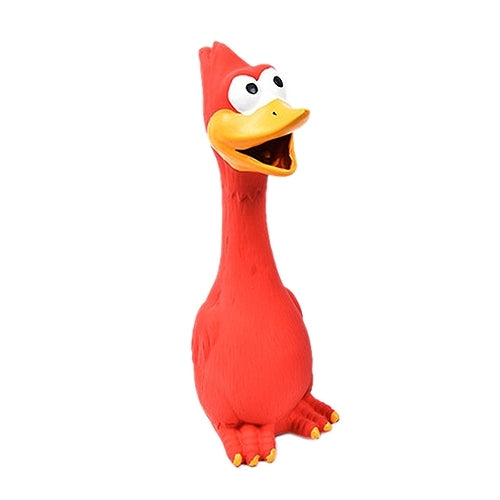 Pet Toys Chicken Sound Latex Pet Toys Vent Toys, Size: About 28*8cm