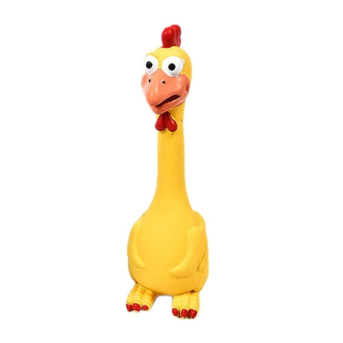 Pet Toys Chicken Sound Latex Pet Toys Vent Toys, Size: About 28*8cm