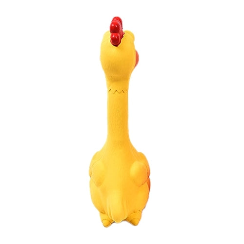 Pet Toys Chicken Sound Latex Pet Toys Vent Toys, Size: About 28*8cm