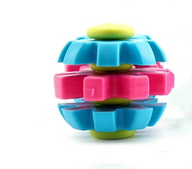 3 Pack Tricolor Dog Gear Teeth Bite Resistant Toys (Specification: 7CM)