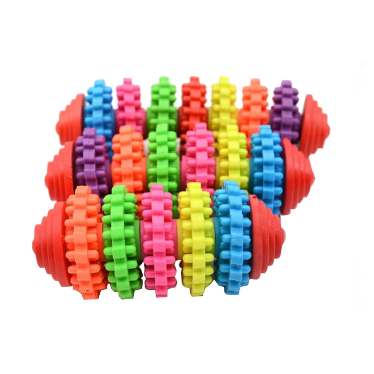 5 PCS Colorful Swivel TPR Pet Toys, Random Color Delivery