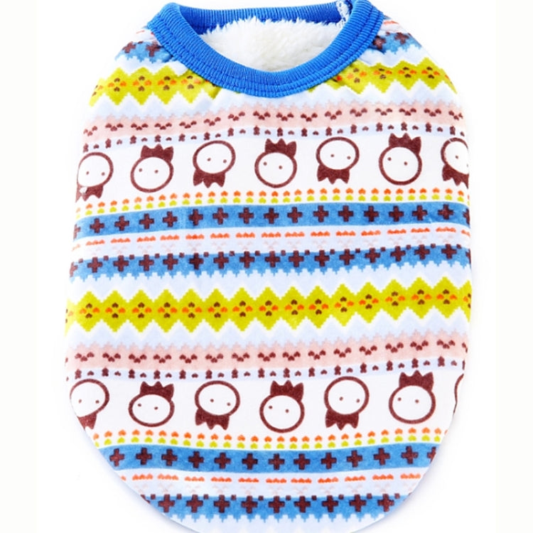 Double Thick Printing Dog Clothes Random Delivery Size