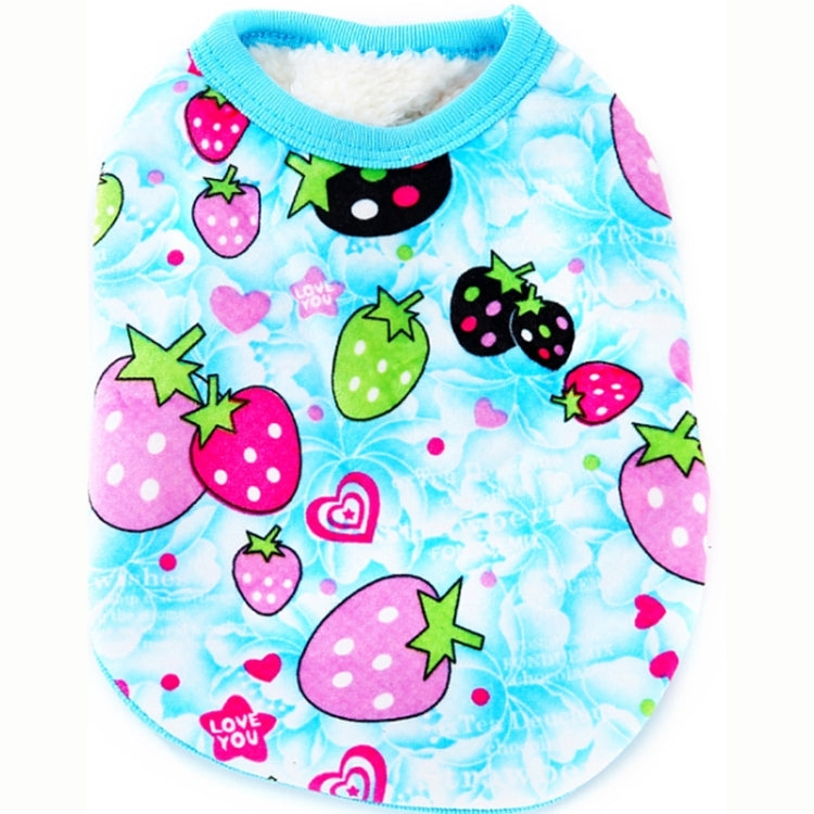 Double Thick Printing Dog Clothes Random Delivery Size