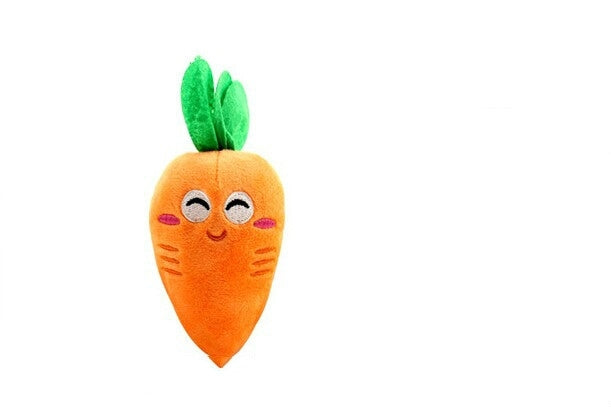 Plush Pet Toys Sound Carrot (Specification: 15 * 7cm)