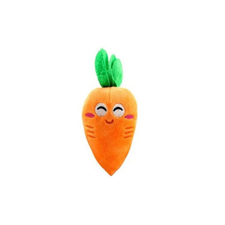 Plush Pet Toys Sound Carrot (Specification: 15 * 7cm)