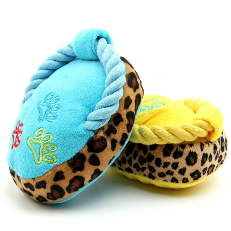2 Pack Pets Sound Slippers Plush Toys Random Color Delivery (Specification: Multicolor mix)
