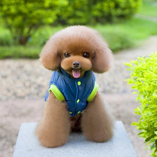 Cute Apple Pattern Pet Jacket, Size: 16, Back Length: 37cm, Chest: 49cm, Random Color Delivery